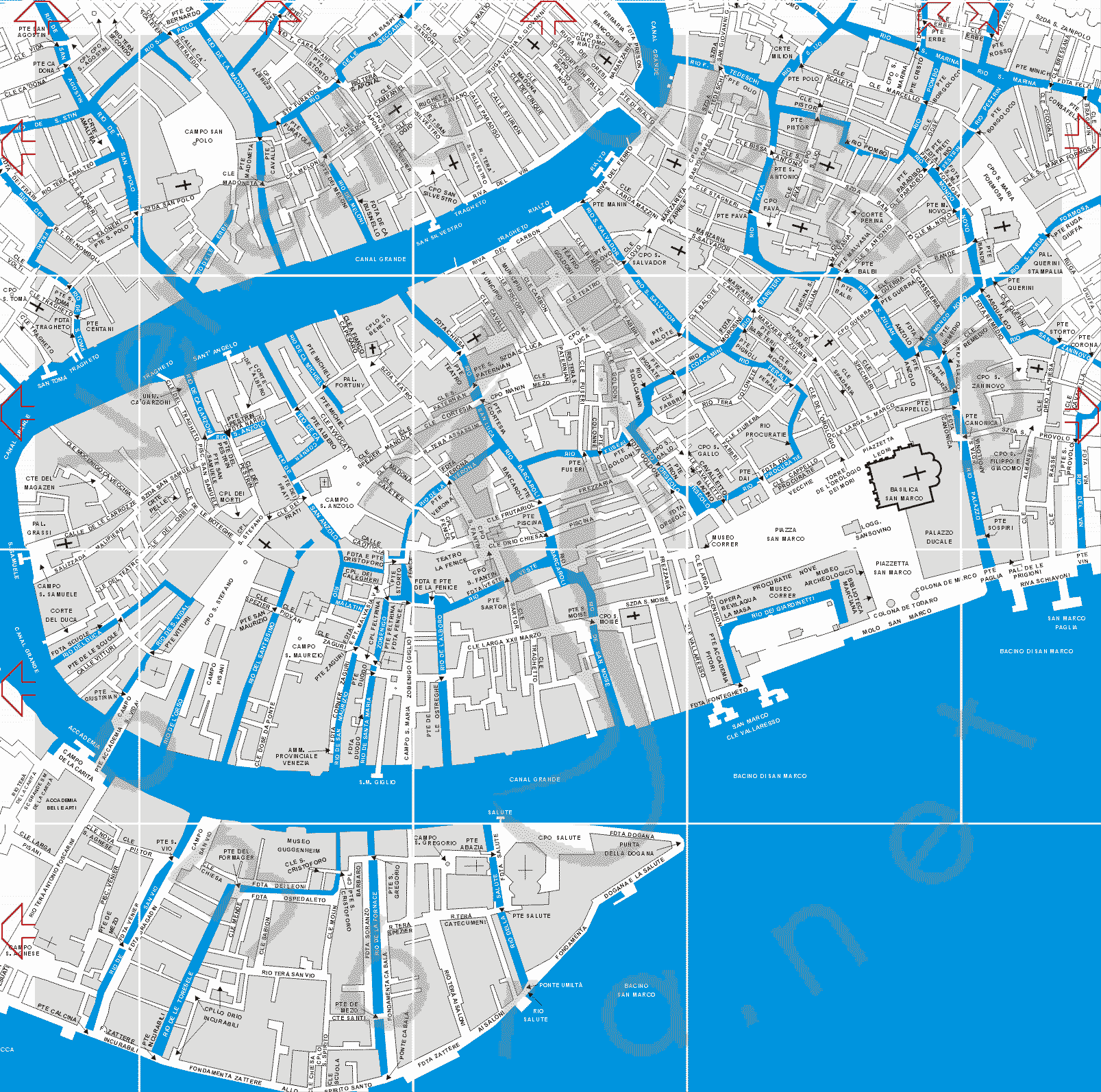 Map Of Venezia
